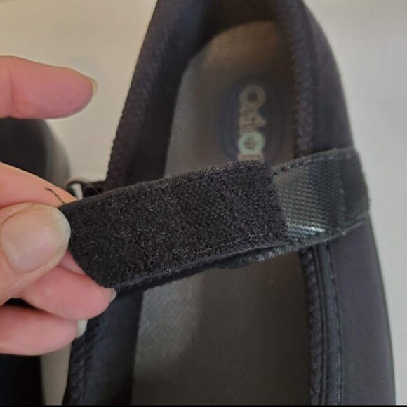 Orthofeet Springfield Black Mary Jane Diabetic Comfort Shoes 7.5 XX Wide 4E #827 - Picture 7 of 13